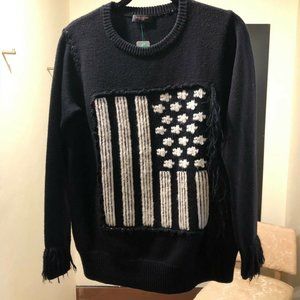 Coach FW 15 USA Flag Intarsia Sweater